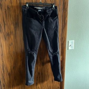 American Eagle Jeans black size 8